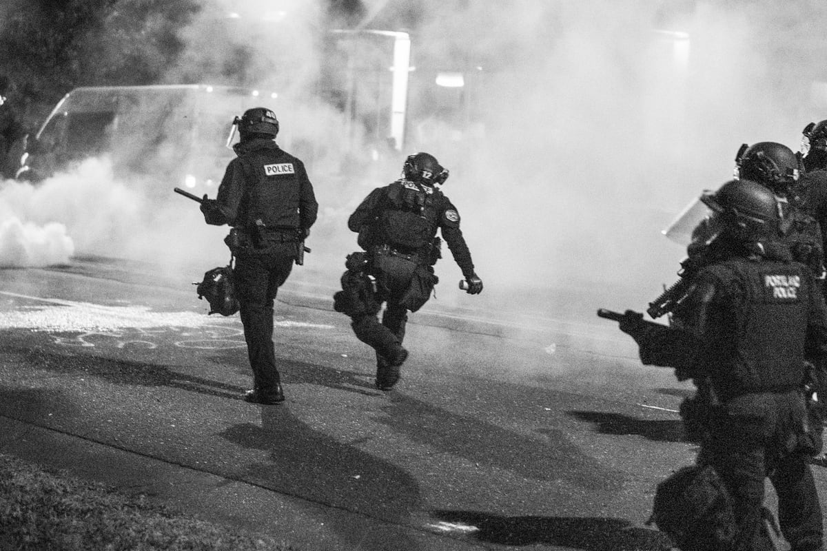 Hours After Gov. Kate Brown Signs Tear Gas Ban Into Law, Portland ...