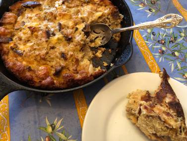 What We’re Cooking This Week: Fennel and Onion Bread Pudding