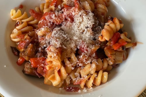 What We’re Cooking This Week: Roasted Vegetable Pasta