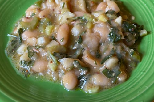 What We’re Cooking This Week: White Bean Salad With Arugula, Celery and Mint