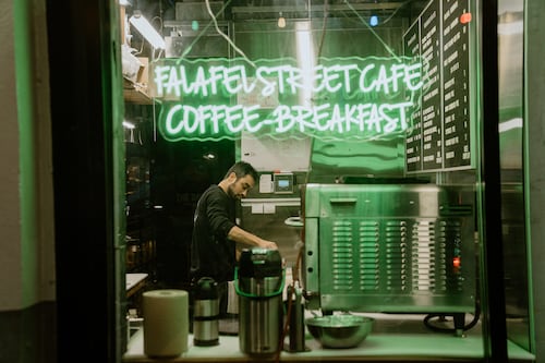 Falafel Street Cafe Serves Adam Macbale’s Family-Favorite Middle Eastern Comfort Food