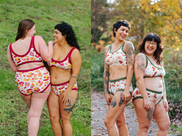 Organic Cotton Underwear, Made in Portland! π