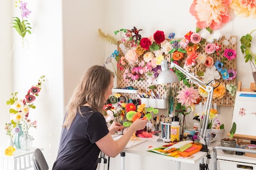 Portland’s Best Paper Flower Artisan