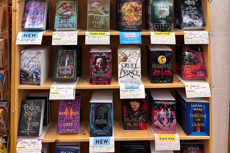 Because Powell’s Books Has Embraced Romantasy