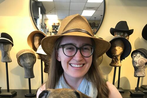 The Pinkham Traveler Is a Waxed-Straw Hat That Folds Flat for Easy Packing