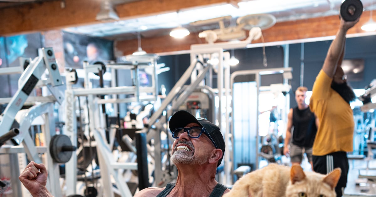 Foster Fitness Center Is the Place to Pump Iron and Snuggle Cats Foster Fitness Center Is the Place to Pump Iron and Snuggle Cats