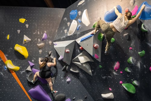 A Ladd’s Addition Machine Shop Becomes a 24/7 Climbing Gym