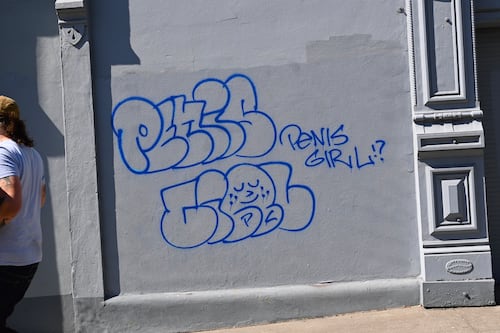 Portland’s Favorite Graffiti Tag Is Penis Girl.