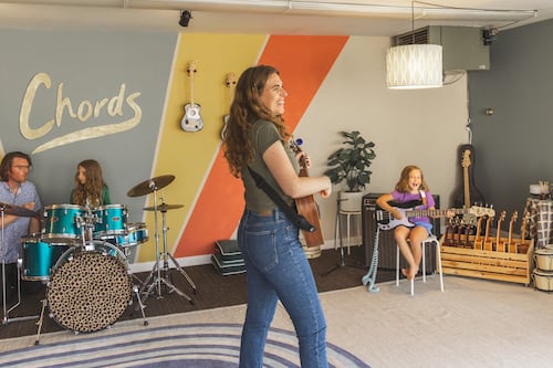 Elodie Hatfield’s Chords Music School Encourages Youth to Channel Their Inner Guitar Soloists