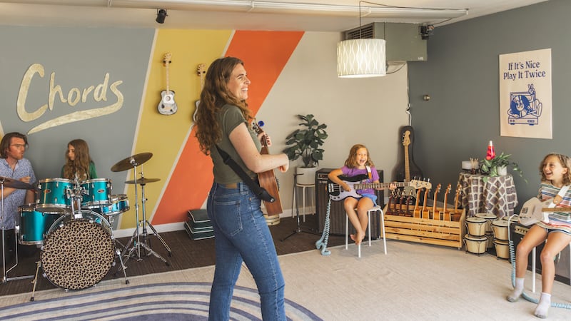 Elodie Hatfield’s Chords Music School Encourages Youth to Channel Their Inner Guitar Soloists