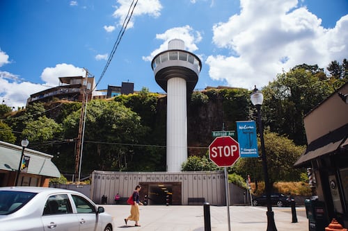 Oregon City Boasts One of the World’s Only Municipal Elevators