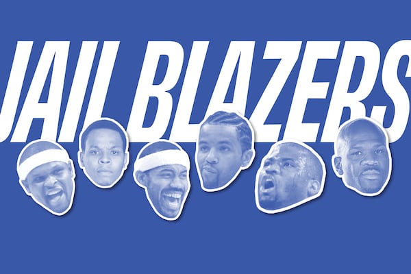 What Six of the Most Memorable Jail Blazers Told Netflix