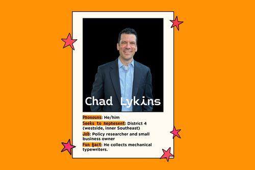 City Council Entrance Interview: Chad Lykins
