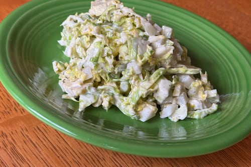 What We’re Cooking This Week: Brussels Sprout and Fennel Salad With Ranchy Yogurt