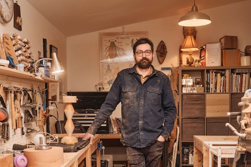 Brandon Walter’s Interest in Making Lamps Was Born of an Itch to Create—and Space Limitations