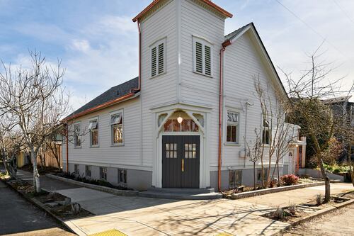A Former Church Has Been Remodeled Into Mildred Hall, a Bright, Beautifully Finished Event Space