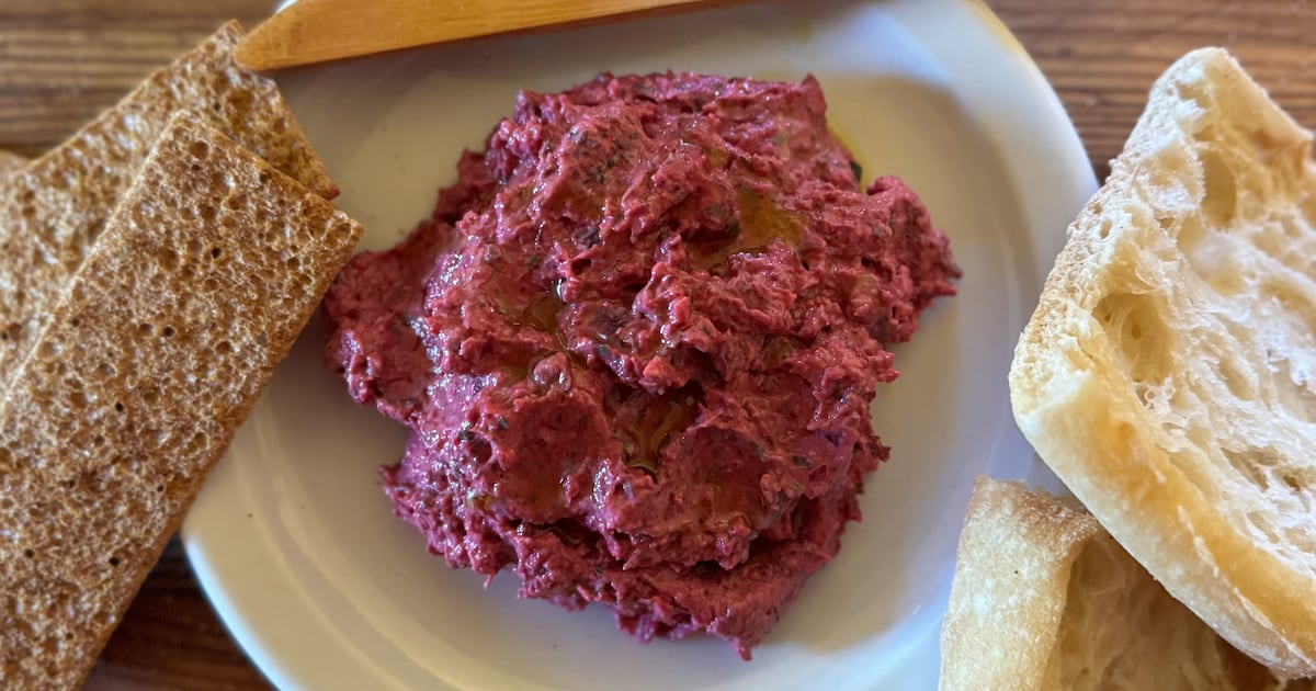 What We’re Cooking This Week: Beet & Eggplant Dip