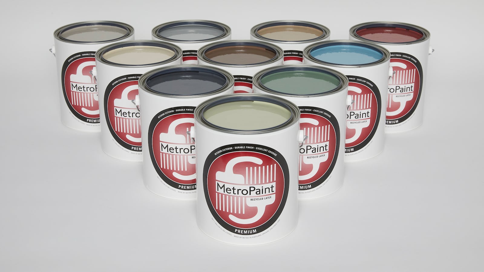 MetroPaint Is Recycled From What’s Left at the Bottom of Cans, and the