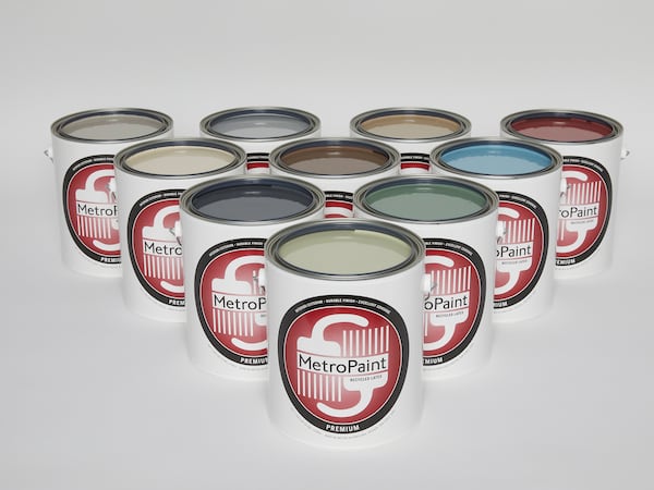 MetroPaint Is Recycled From What’s Left at the Bottom of Cans, and the Colors Are Gorgeous