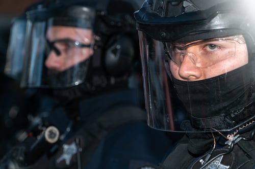 Seven Months In, Councilor’s Police Masking Ban Remains Stuck