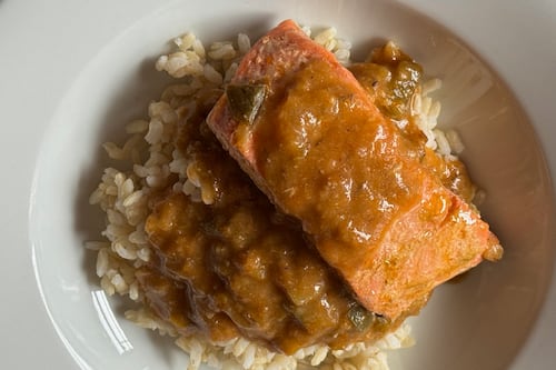 What We’re Cooking This Week: Salmon Étouffée