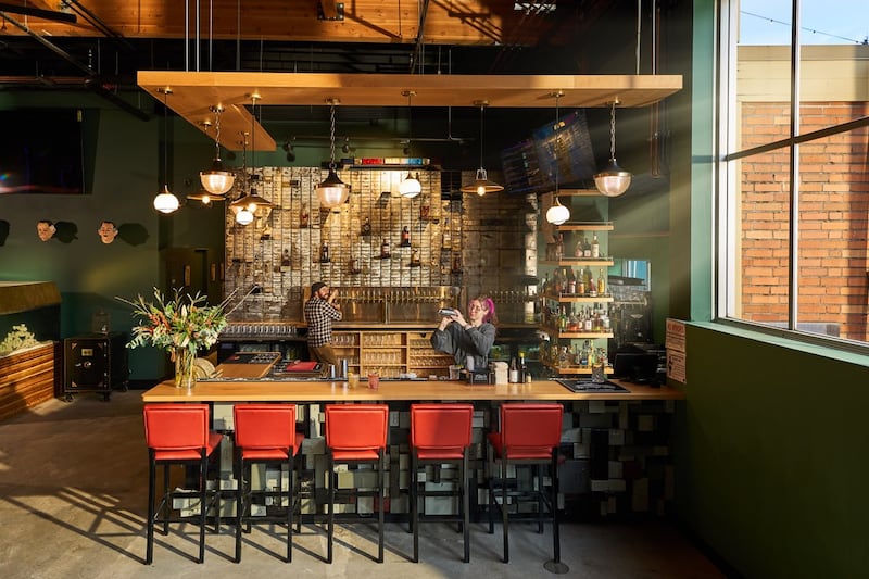 Because We Have a Bank Robbery-Themed Food Cart Pod