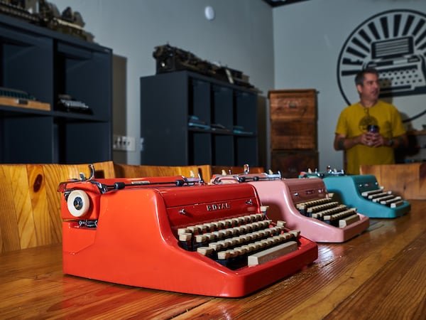 Antony Valoppi Once Threw a Typewriter at a Teacher. Now He Owns a Shop Dedicated to Them.