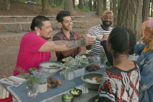 “Aladdin” Actor Mena Massoud Eats and Forages Through Portland in Peacock Series “Evolving Vegan”