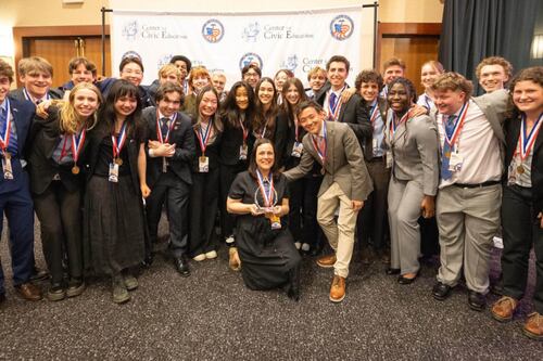 Grant High School’s Constitution Team Takes National Champion Title in We the People Competition