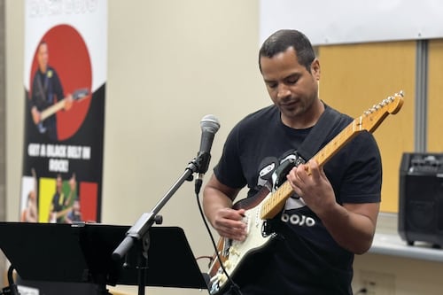 Brian and Sophie Parham Rock the Dojo