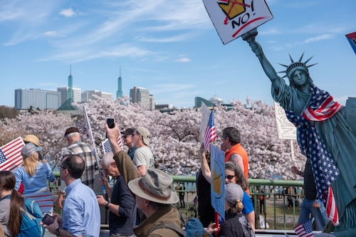 “Don’t Be Cowed”: Portlanders Rebuke President Trump in Another Massive March