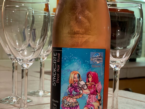 Syndicate Wines’ Labels Got a Boost From a Comic Book Superhero