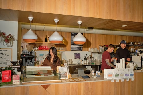 You’d Never Know Post-Cafe Remodel, but Upper Left Roasters Is Located in the Former Home of a Dive Bar