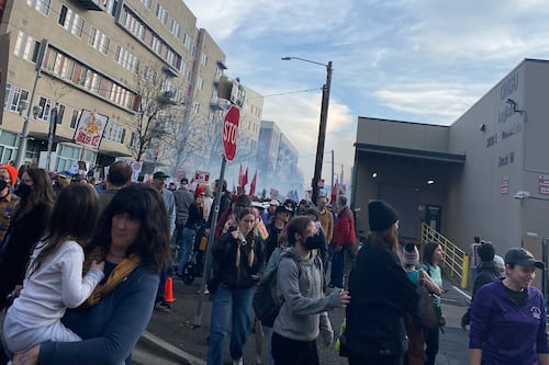 She Took Her 13-Year-Old Daughter to a Labor March. ICE Tear-Gassed Them Both.