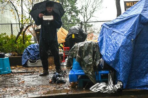 At the Bottom of an Atmospheric River, Living Outdoors Was Miserable