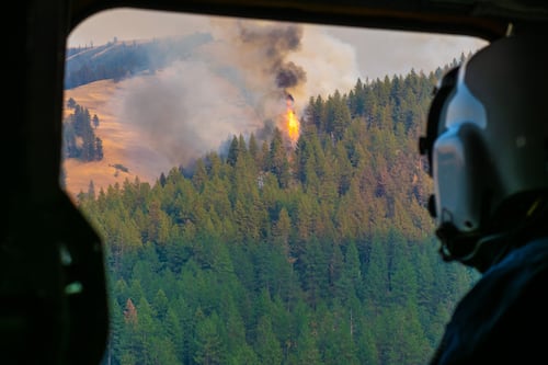 Wind Shifts West Sending Wildfire Smoke Into Portland