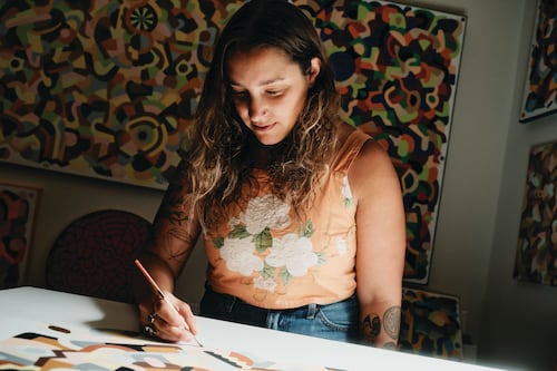 A Trip Inside the Home of Artist Sam Wiener