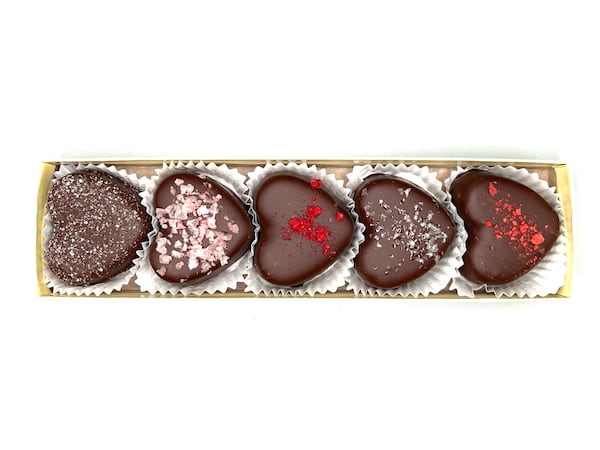 Vegan Heart Truffles š