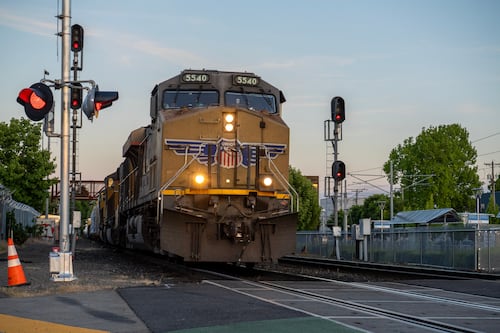 Union Pacific Will Resume Freight Rail Through Gutted Building’s Collapse Zone