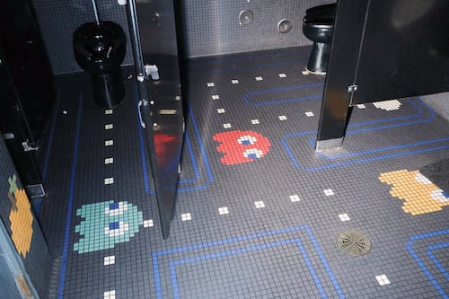 Fifteen Years Later, Ground Kontrol’s Restroom Floors Still Score High
