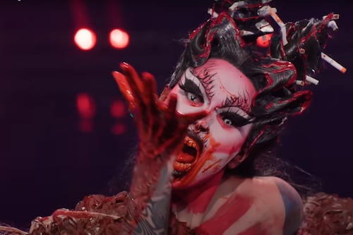 Asia Consent Is Fifty Shades of Fabulous in Monochromatic “Dragula” Episode