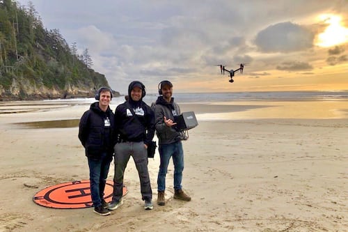 This Local Aerial Photography Firm Captured the Image That Broadcast Portland’s Black Lives Matter Protests to the World