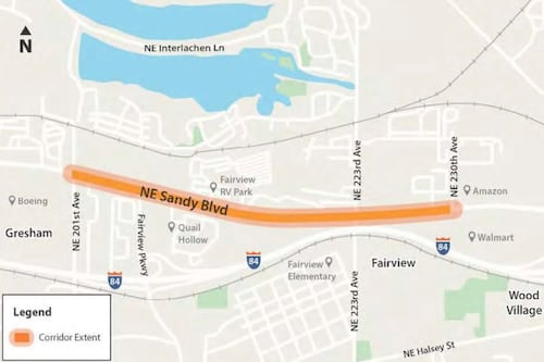 Redesign Plans Advance for Outer Eastern Stretch of Sandy Boulevard