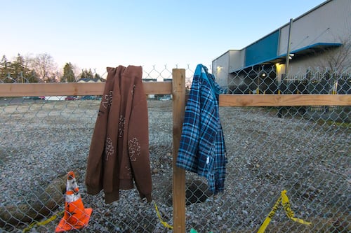 The Burned-Out Husk of Pacific Market Was Razed