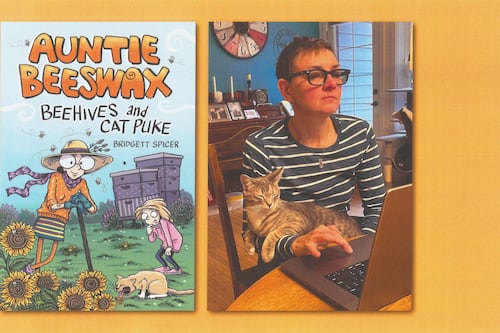 “Auntie Beeswax: Beehives and Cat Puke” Celebrates the Fifth Anniversary of the Comic Strip